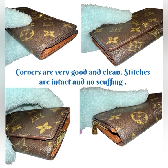 127 Preloved Louis Vuitton Monogram Porte Monnaie Tresor Wallet ($⬇️ 2/11/25) - Picture 7 of 16